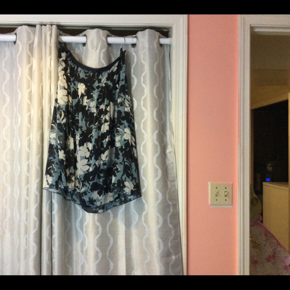 Sky Floral Skirt